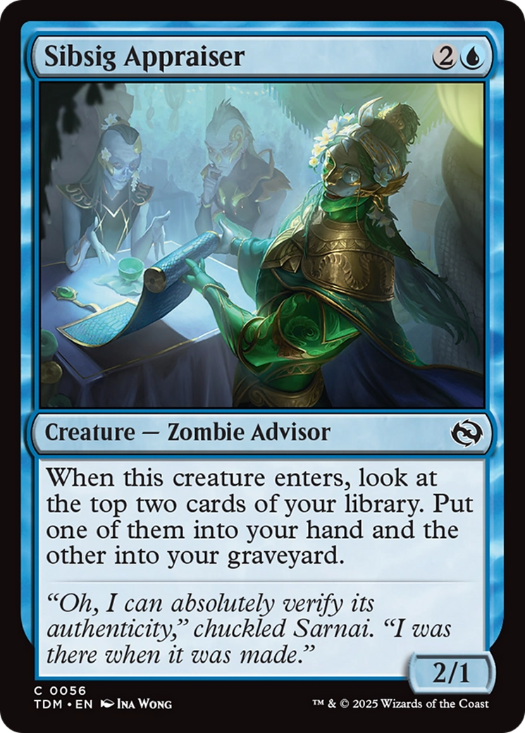 Sibsig Appraiser [Tarkir: Dragonstorm] | Gate City Games LLC