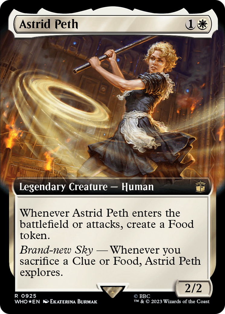 Astrid Peth (Extended Art) (Surge Foil) [Doctor Who] | Gate City Games LLC