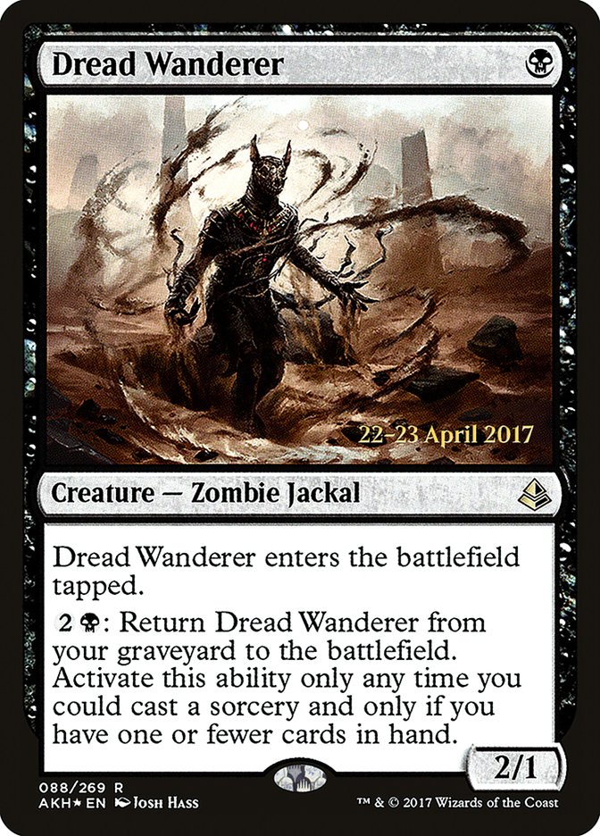 Dread Wanderer [Amonkhet Prerelease Promos] | Gate City Games LLC