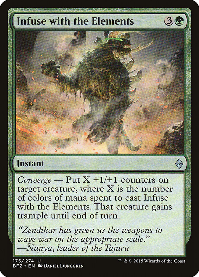Infuse with the Elements [Battle for Zendikar] | Gate City Games LLC