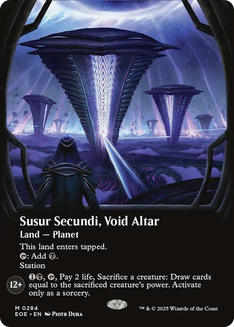 Susur Secundi, Void Altar (Borderless) [Edge of Eternities] | Gate City Games LLC