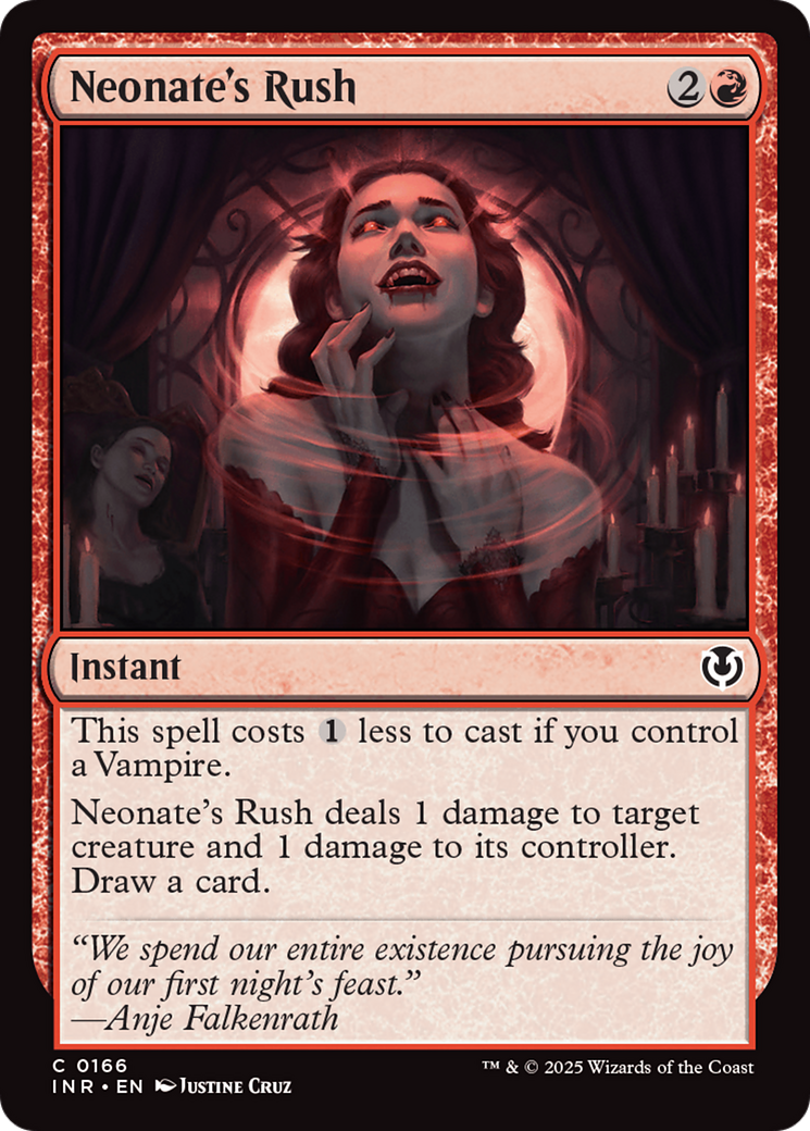 Neonate's Rush [Innistrad Remastered] | Gate City Games LLC