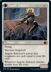 Enduring Angel // Angelic Enforcer [Innistrad: Midnight Hunt] | Gate City Games LLC