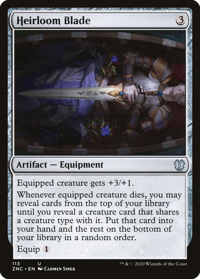 Heirloom Blade [Zendikar Rising Commander] | Gate City Games LLC