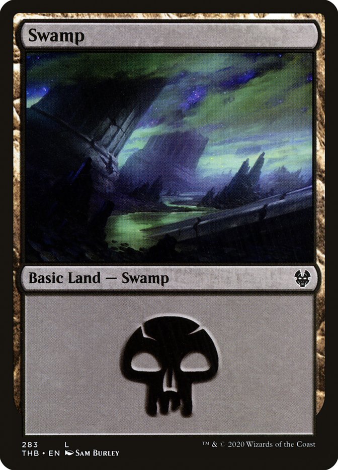 Swamp (283) [Theros Beyond Death] | Gate City Games LLC