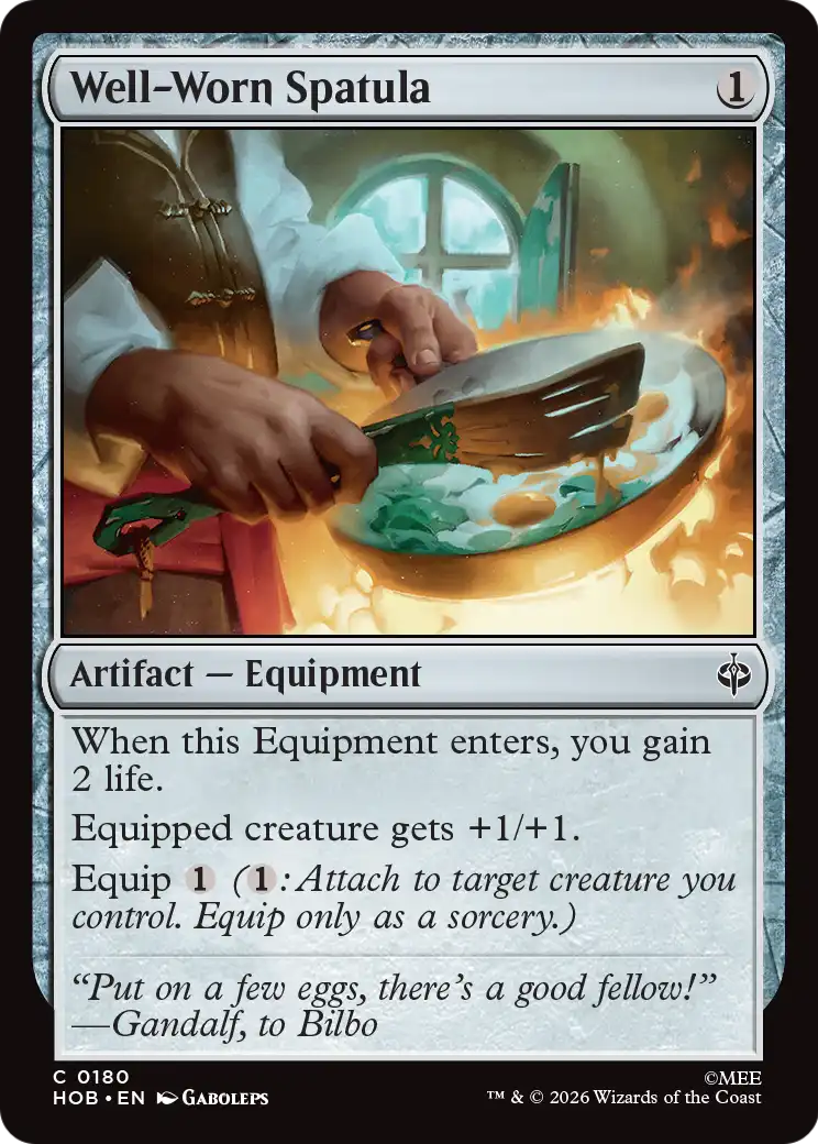 Well-Worn Spatula [The Hobbit] | Gate City Games LLC
