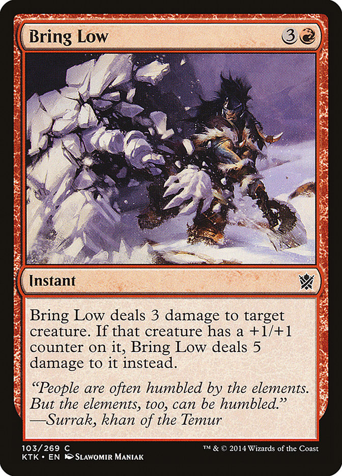 Bring Low [Khans of Tarkir] | Gate City Games LLC