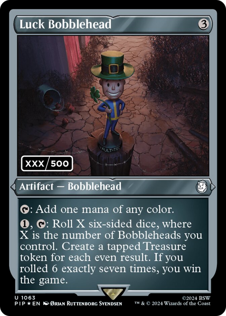 Luck Bobblehead (Serial Numbered) [Fallout] | Gate City Games LLC