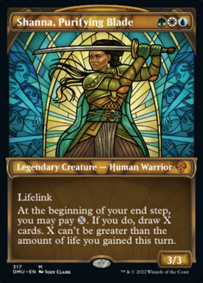 Shanna, Purifying Blade (Showcase) [Dominaria United] | Gate City Games LLC