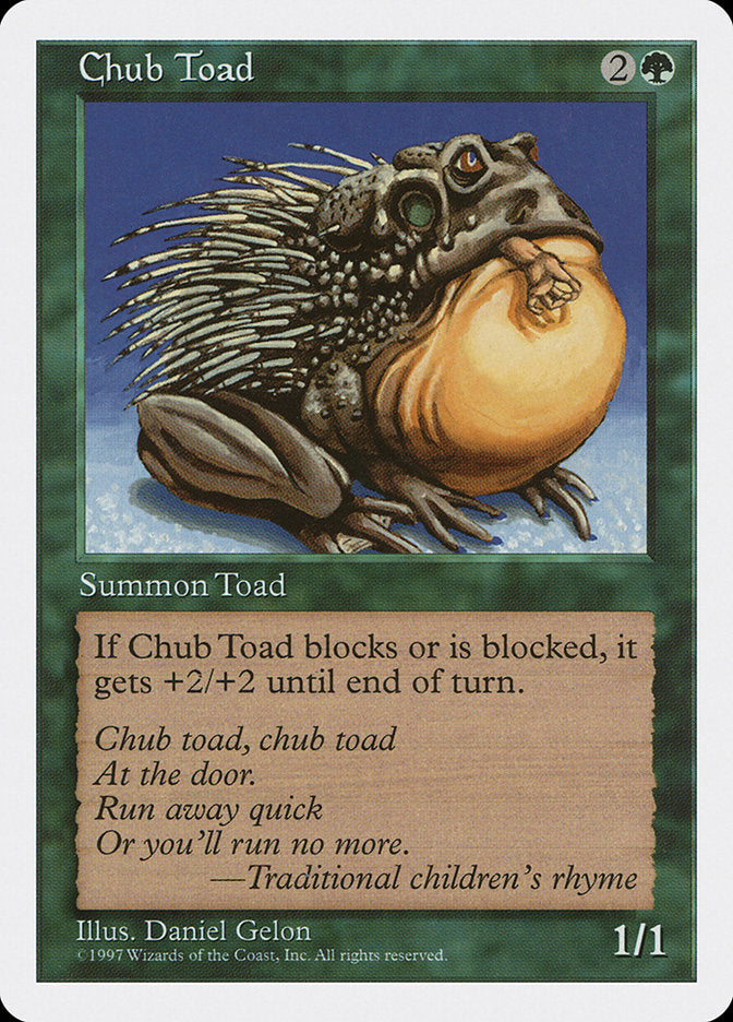 Chub Toad [Fifth Edition] | Gate City Games LLC