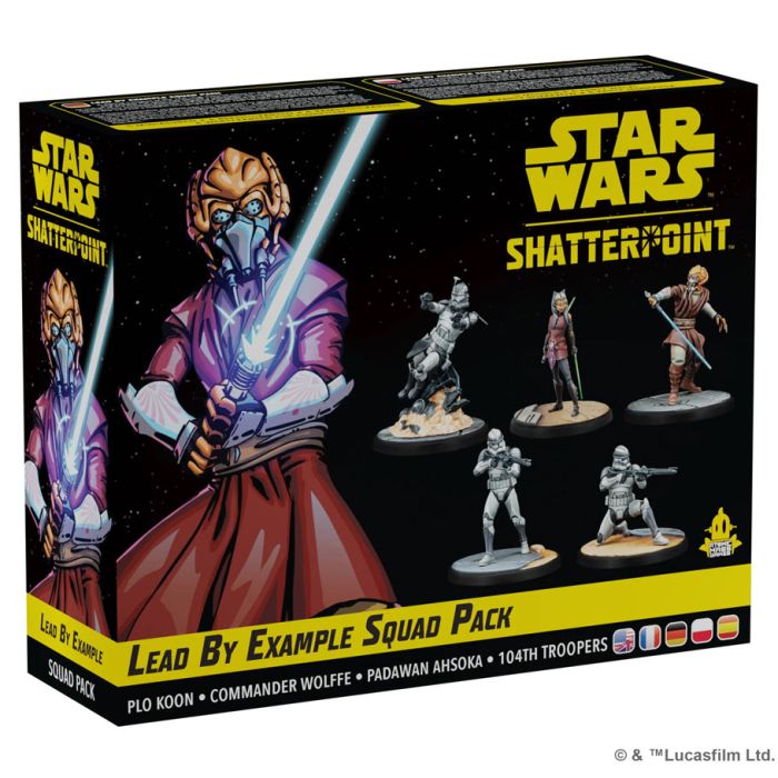 Star Wars Shatterpoint: Lead by Example Squad Pack | Gate City Games LLC