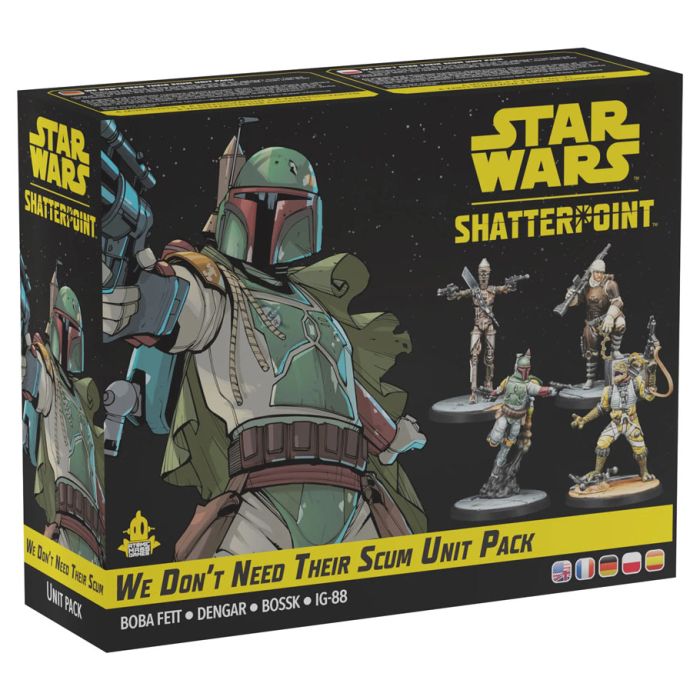 Star Wars Shatterpoint: We Don't Need Their Scum Squad Pack | Gate City Games LLC