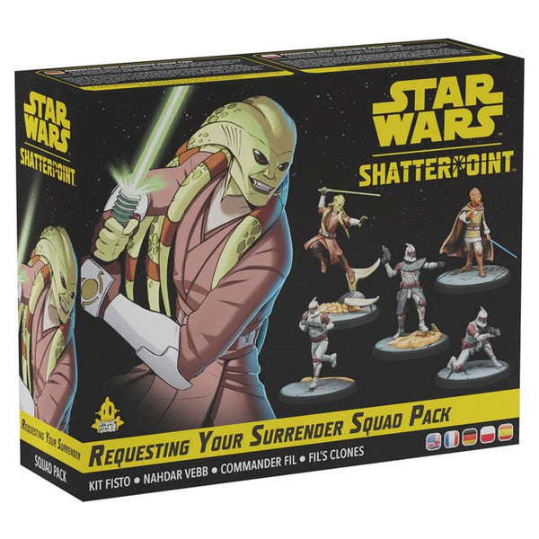 Star Wars Shatterpoint: Requesting your Surrender Squad Pack | Gate City Games LLC