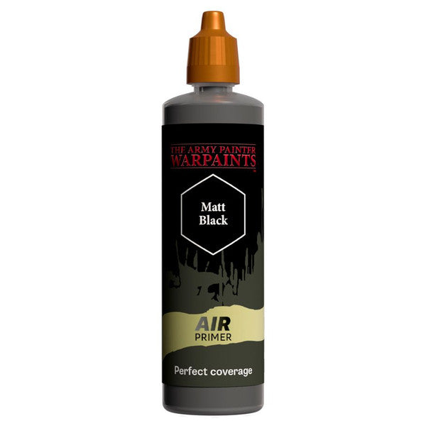 The Army Painter Warpaints Air Matt Black Primer | Gate City Games LLC
