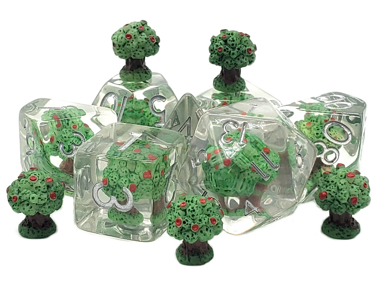Old School Dice - 7 Piece DnD RPG Dice Set | Gate City Games LLC
