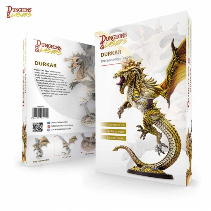 Dungeons & Lasers Durkar The Sovereign Serpent | Gate City Games LLC