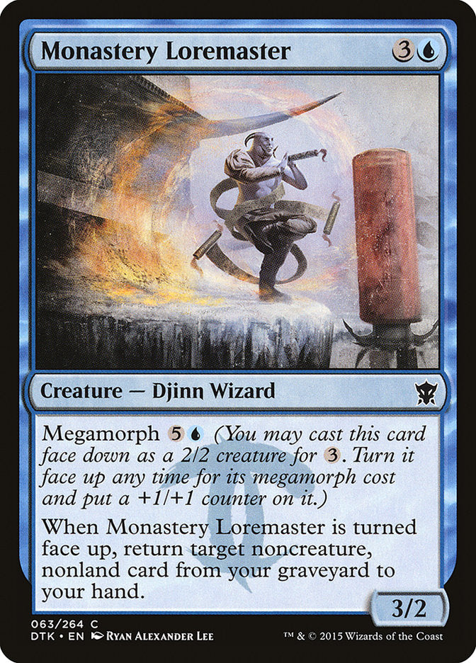 Monastery Loremaster [Dragons of Tarkir] | Gate City Games LLC