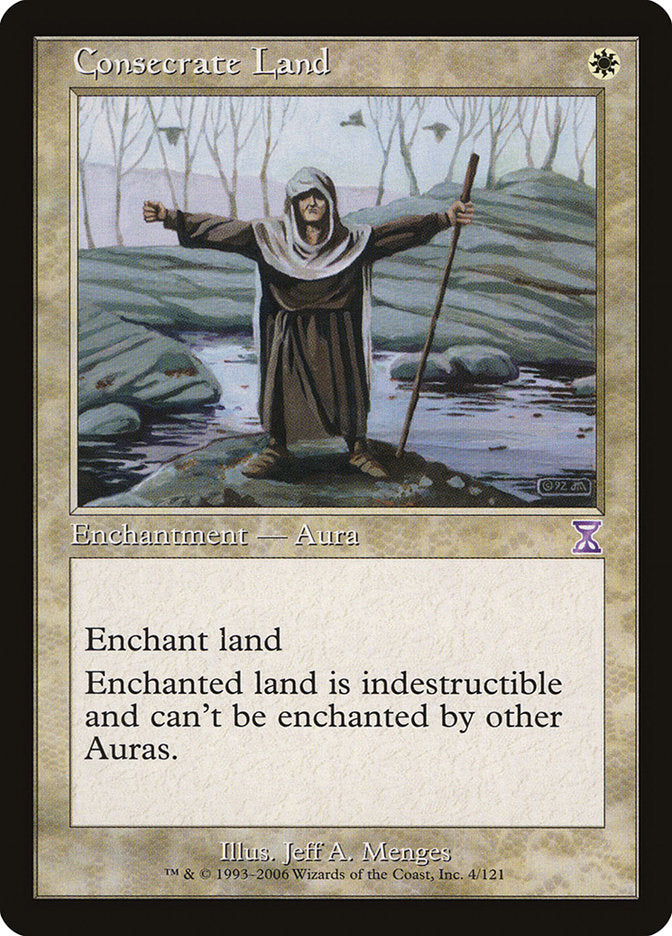 Consecrate Land [Time Spiral Timeshifted] | Gate City Games LLC