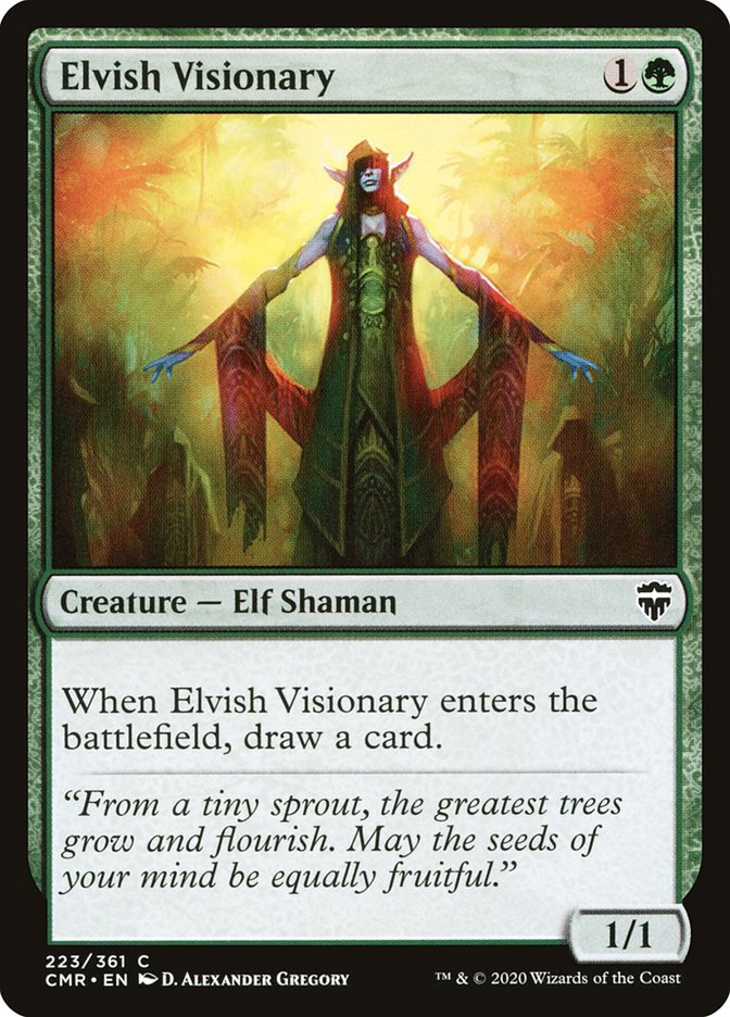 Elvish Visionary [Commander Legends] | Gate City Games LLC
