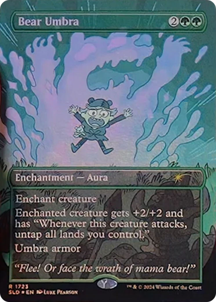 Bear Umbra (Rainbow Foil) [Secret Lair Drop Series] | Gate City Games LLC