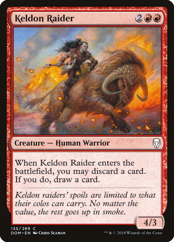 Keldon Raider [Dominaria] | Gate City Games LLC