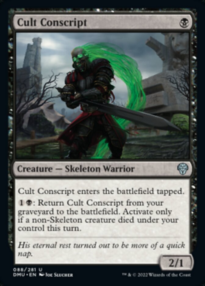 Cult Conscript [Dominaria United] | Gate City Games LLC