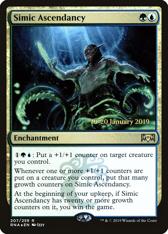 Simic Ascendancy [Ravnica Allegiance Prerelease Promos] | Gate City Games LLC