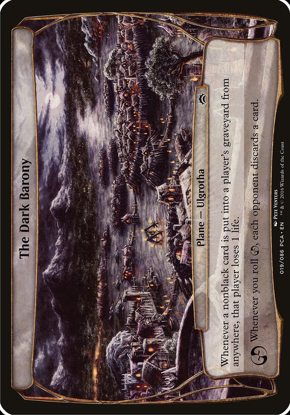 The Dark Barony (Planes) [Planechase Anthology Planes] | Gate City Games LLC