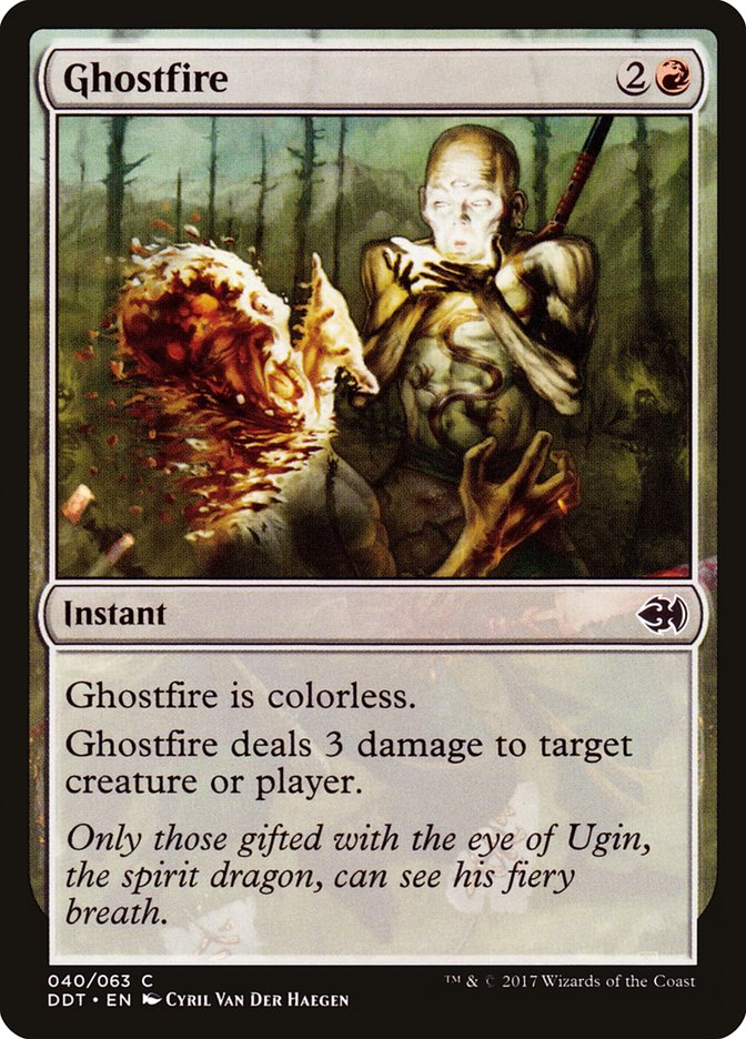 Ghostfire [Duel Decks: Merfolk vs. Goblins] | Gate City Games LLC