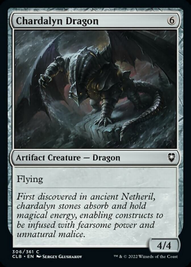Chardalyn Dragon [Commander Legends: Battle for Baldur's Gate] | Gate City Games LLC