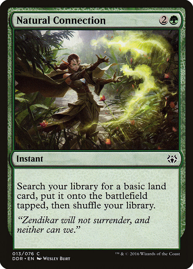Natural Connection [Duel Decks: Nissa vs. Ob Nixilis] | Gate City Games LLC