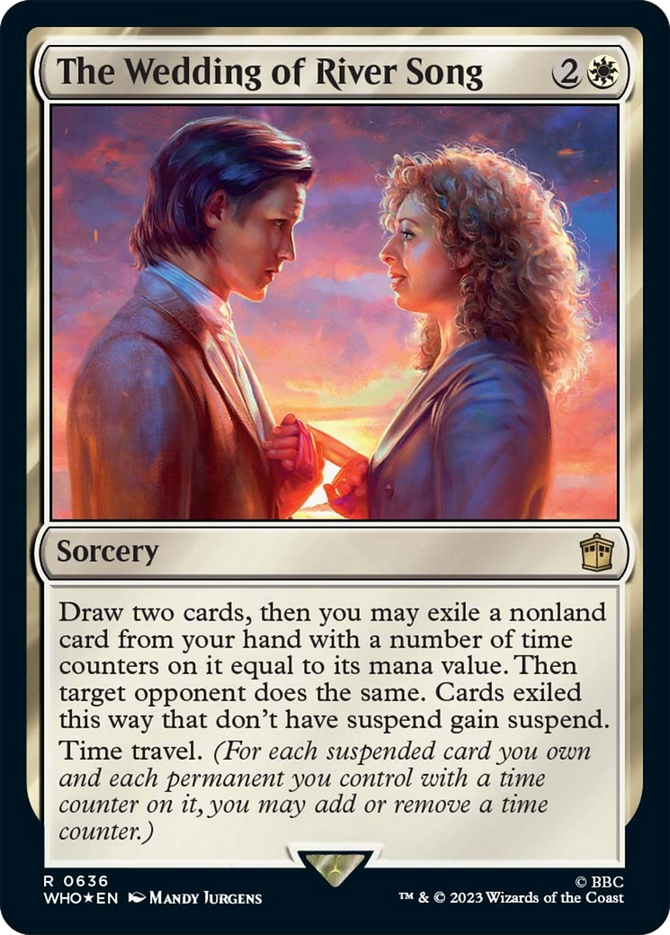 The Wedding of River Song (Surge Foil) [Doctor Who] | Gate City Games LLC