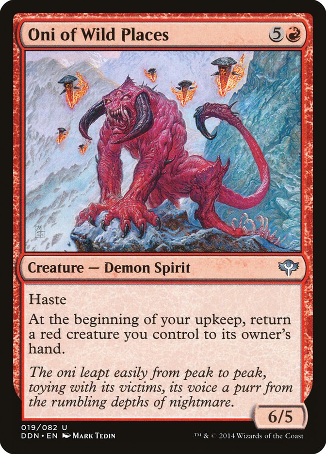 Oni of Wild Places [Duel Decks: Speed vs. Cunning] | Gate City Games LLC