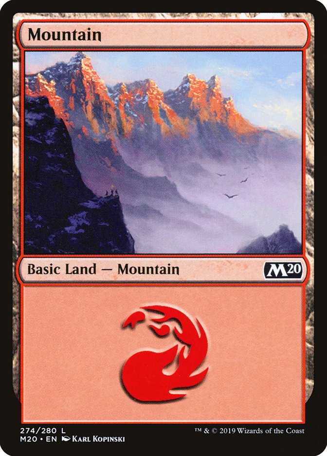Mountain (274) [Core Set 2020] | Gate City Games LLC