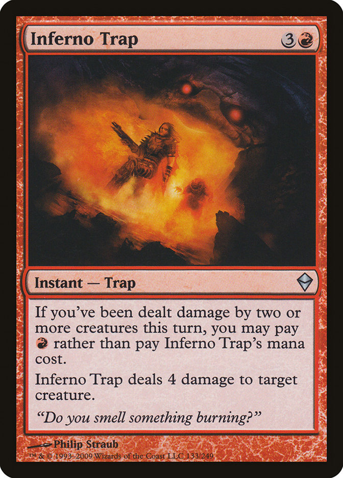Inferno Trap [Zendikar] | Gate City Games LLC