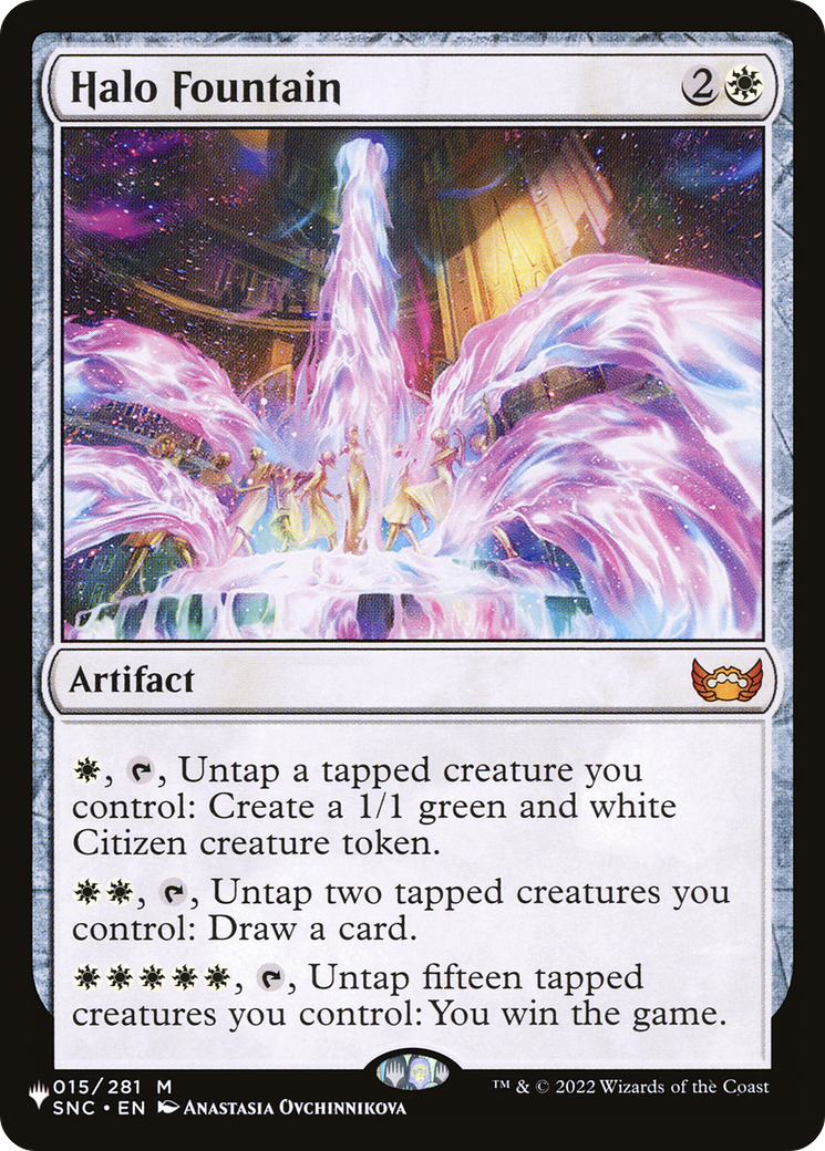 Halo Fountain [The List] | Gate City Games LLC