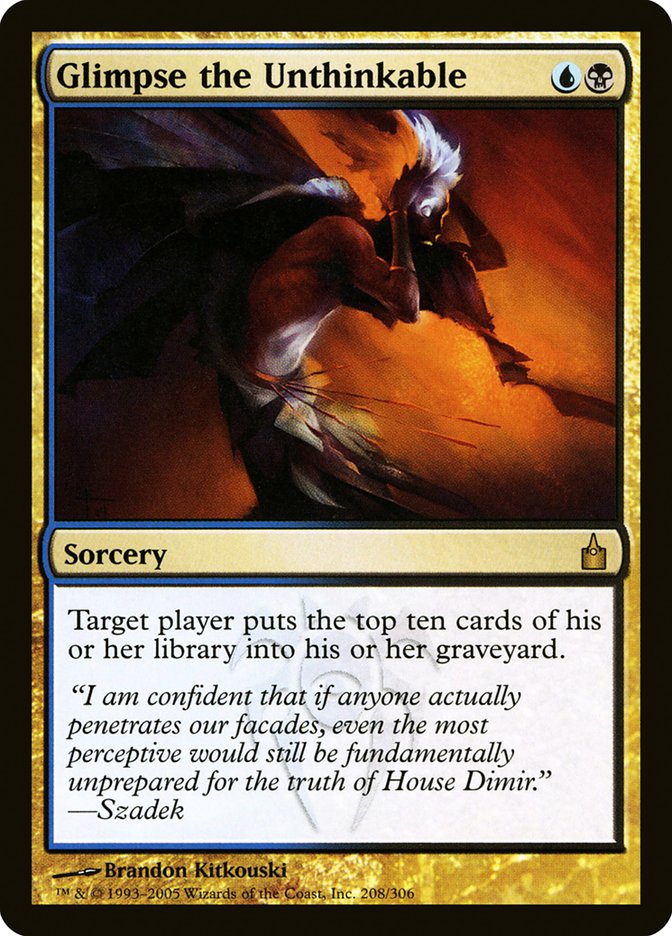 Glimpse the Unthinkable [Ravnica: City of Guilds] | Gate City Games LLC
