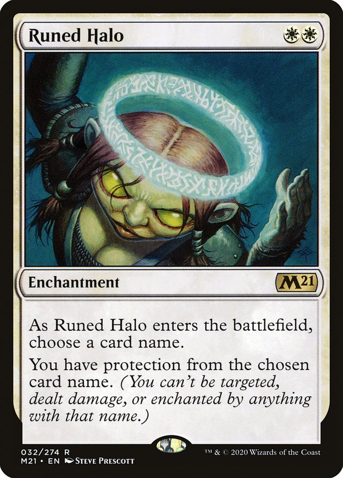 Runed Halo [Core Set 2021] | Gate City Games LLC