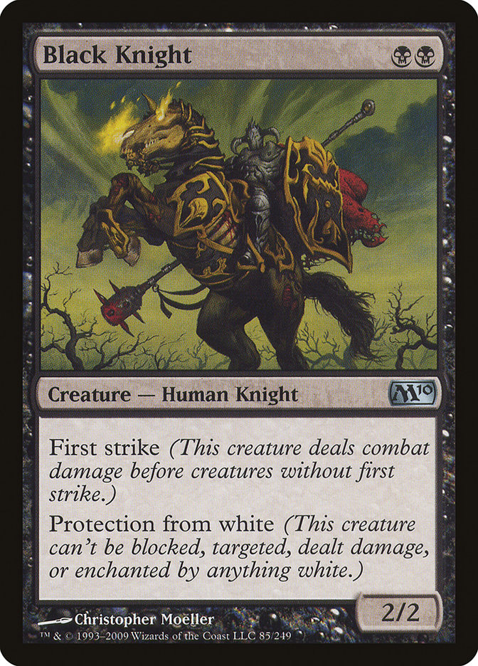 Black Knight [Magic 2010] | Gate City Games LLC
