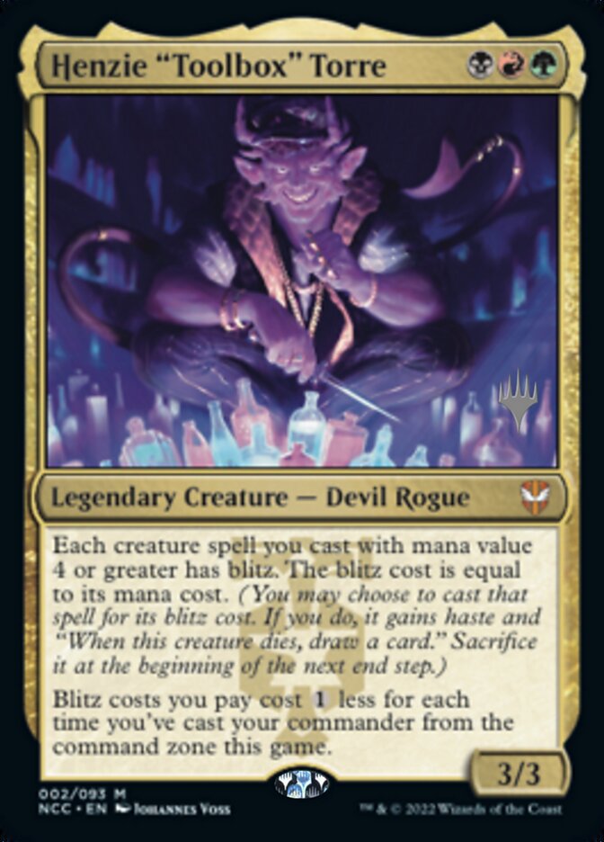 Henzie "Toolbox" Torre (Promo Pack) [Streets of New Capenna Commander Promos] | Gate City Games LLC