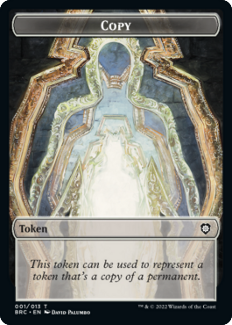 Copy // Inkling Double-Sided Token [The Brothers' War Commander Tokens] | Gate City Games LLC