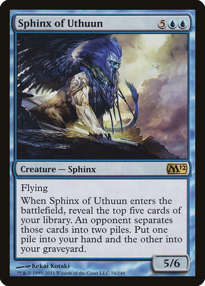 Sphinx of Uthuun [Magic 2012] | Gate City Games LLC