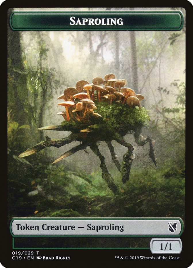 Saproling Token [Commander 2019 Tokens] | Gate City Games LLC