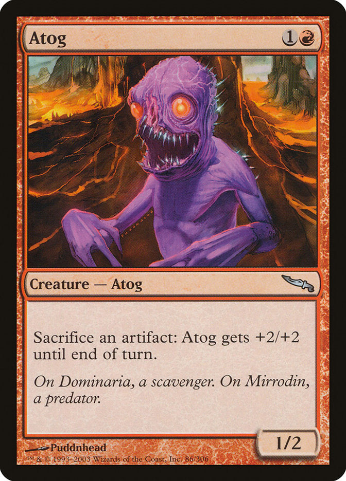 Atog [Mirrodin] | Gate City Games LLC