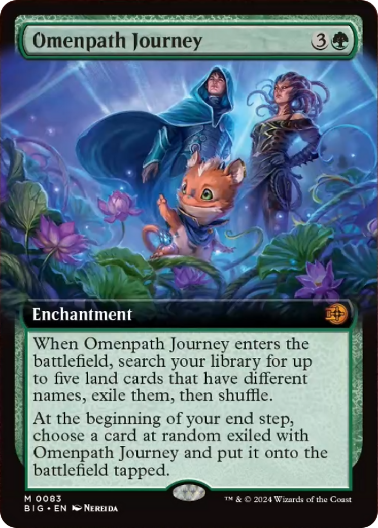 Omenpath Journey (Extended Art) [Outlaws of Thunder Junction: The Big Score] | Gate City Games LLC