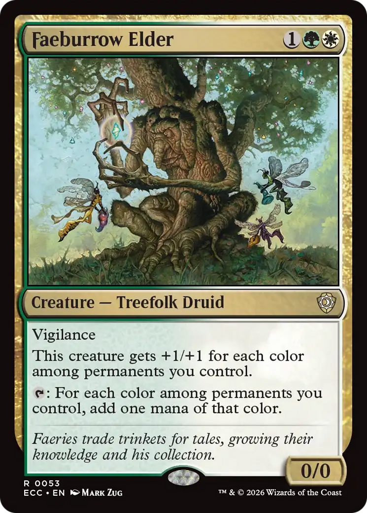 Faeburrow Elder [Lorwyn Eclipsed Commander] | Gate City Games LLC