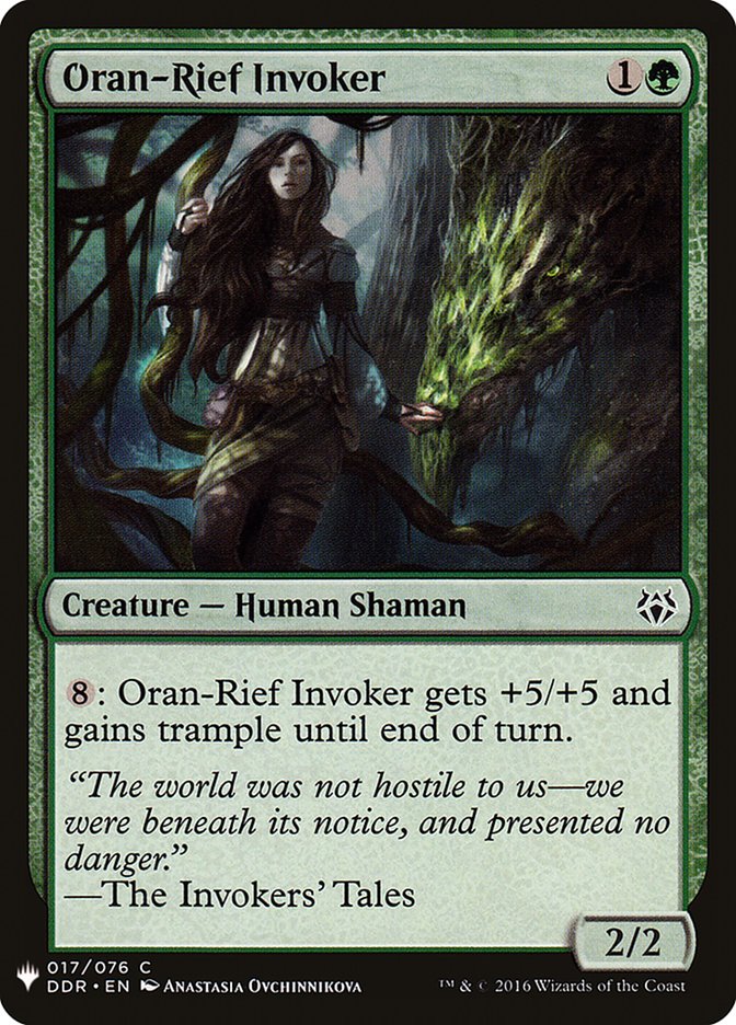 Oran-Rief Invoker [Mystery Booster] | Gate City Games LLC