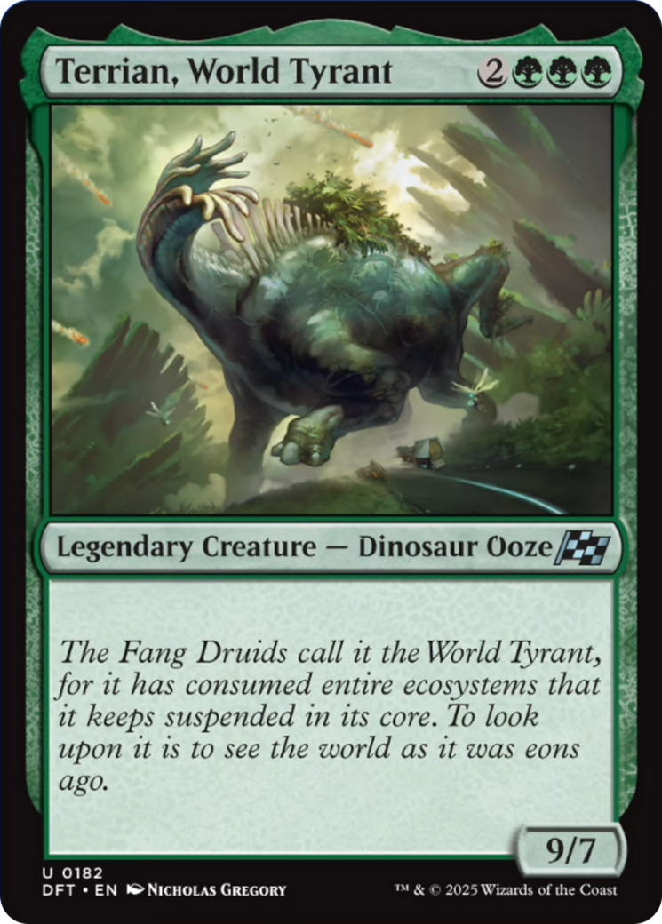Terrian, World Tyrant [Aetherdrift] | Gate City Games LLC