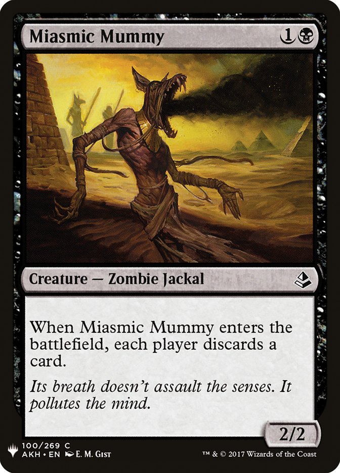 Miasmic Mummy [Mystery Booster] | Gate City Games LLC