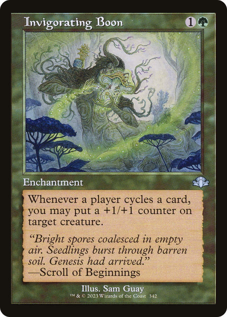 Invigorating Boon (Retro) [Dominaria Remastered] | Gate City Games LLC